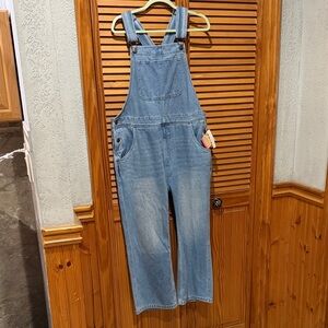 NWT Blue Denim Overalls
